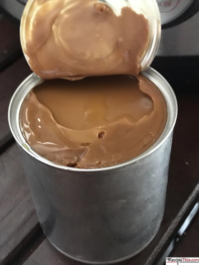 Instant Pot Caramel From Condensed Milk