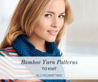 24 Bamboo Yarn Patterns to Knit