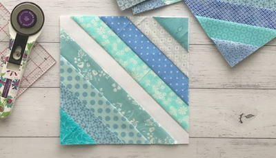 Little Blue Lake Quilt Block