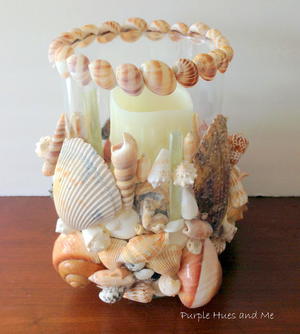 Gorgeous Seashell Craft Votive