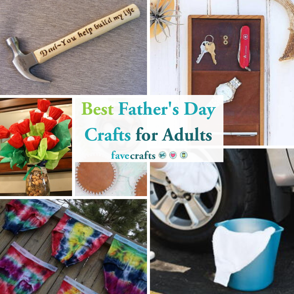 101+ Father's Day Crafts for Adults | FaveCrafts.com