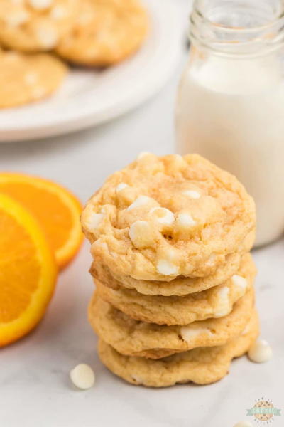 Orange Creamsicle Cookie