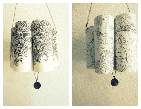 Little Rolled Paper Lamp Lanterns