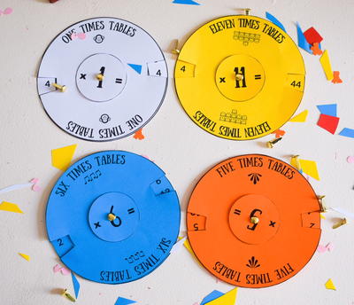 Time Table Spinners FaveCrafts Com