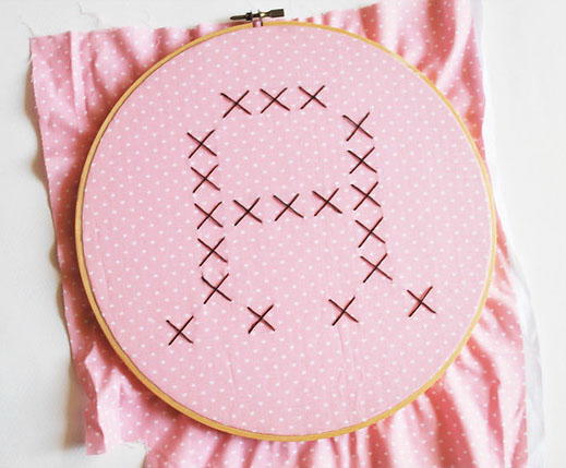 Easy Oversized Cross Stitch