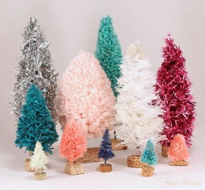 Simply Adorable Bottle Brush Trees