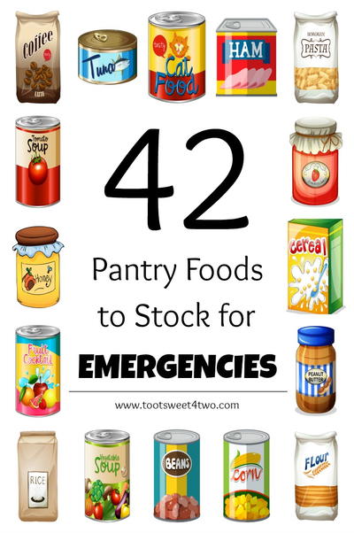 42 Pantry Foods To Stock For Emergencies