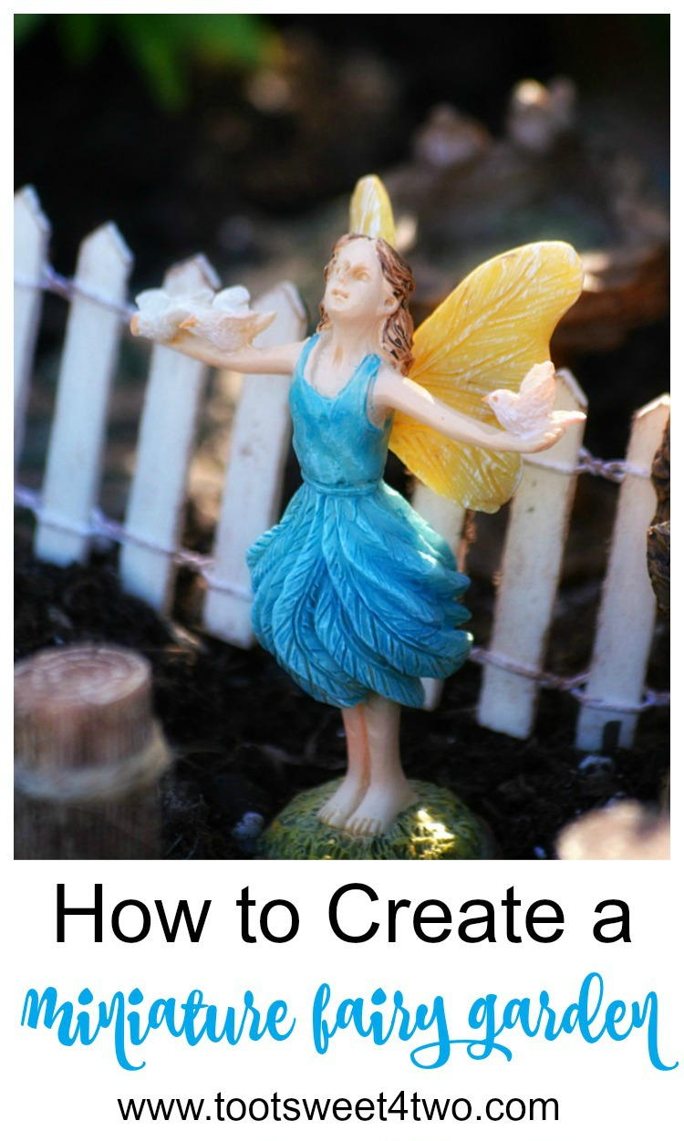 How To Create A Magical Miniature Fairy Garden | DIYIdeaCenter.com