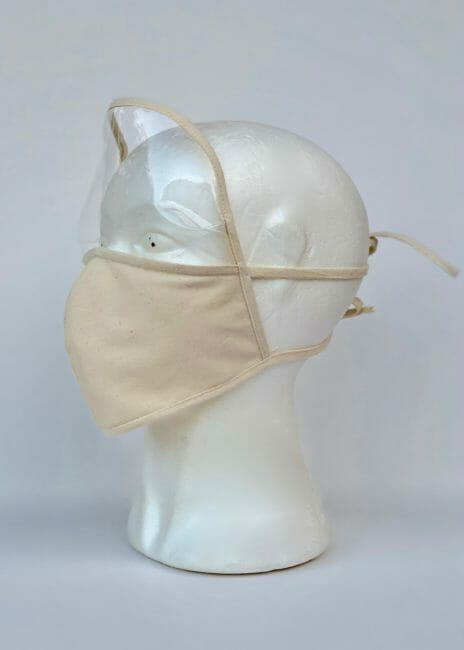 Simple Face Mask With Visor Free Sewing Pattern And Tutorial