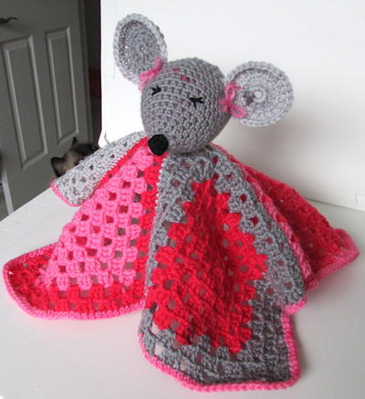 Miss Mouse Lovey Blanket