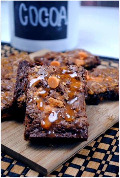 Butterfinger Brownies