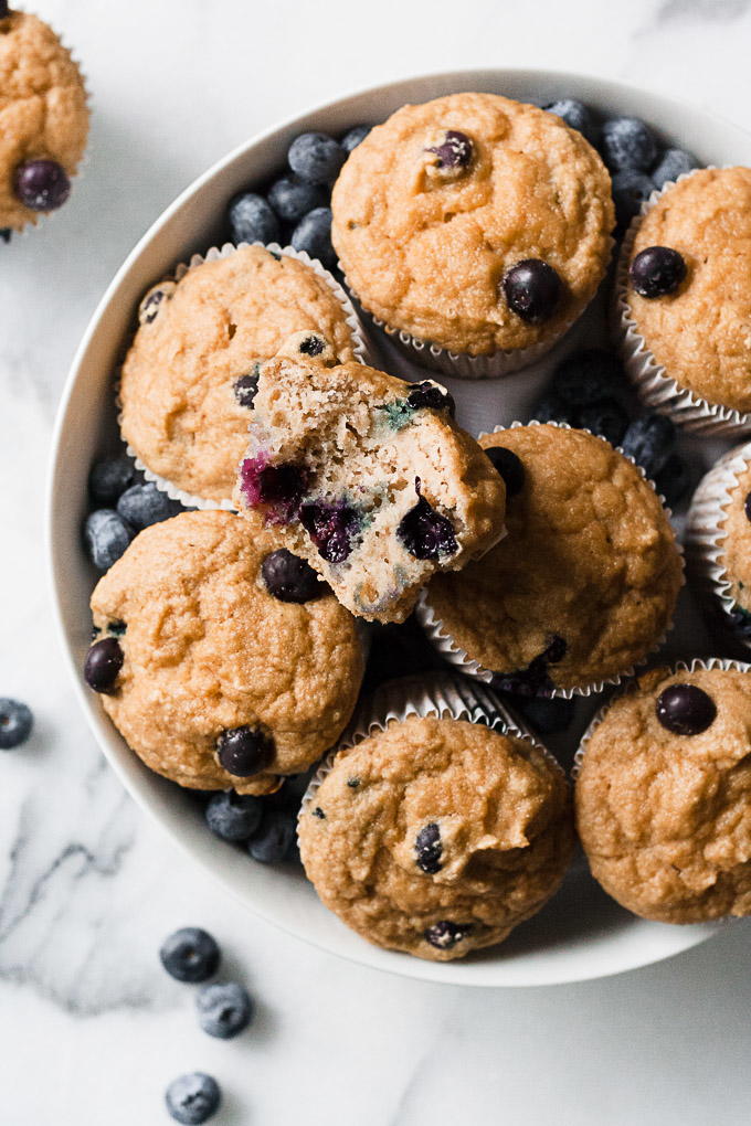Gluten Free Classic Blueberry Muffins