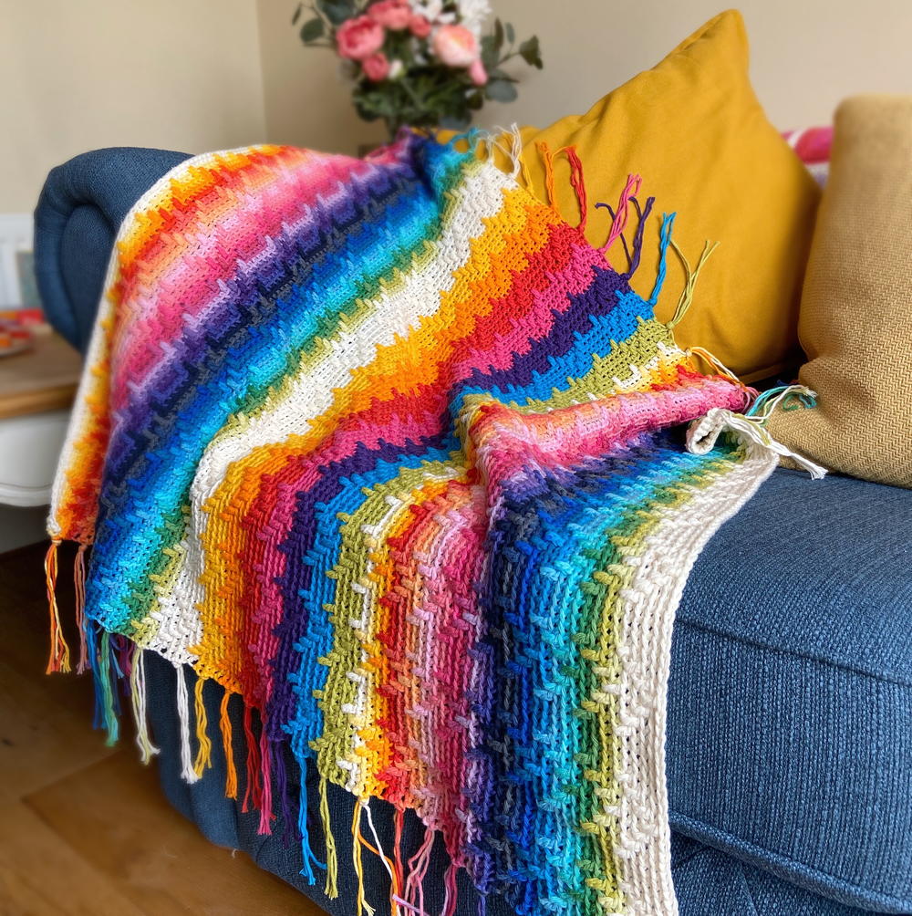 30 Beginner Crochet Blanket Patterns (Free)