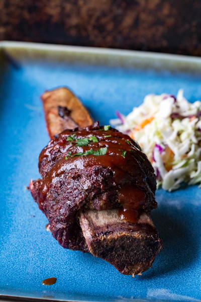 Traeger Grilled Beef Short Rib Lollipop