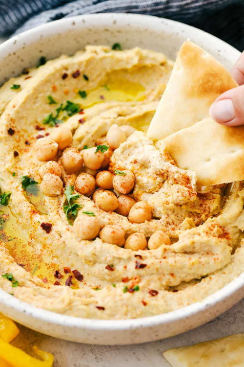 Healthy Hummus Recipe | RecipeLion.com