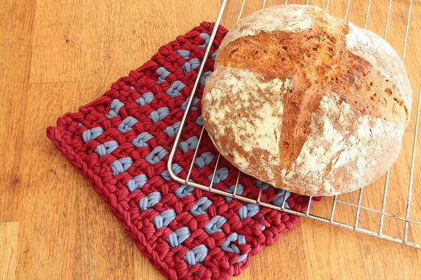 Linen Stitch Potholder