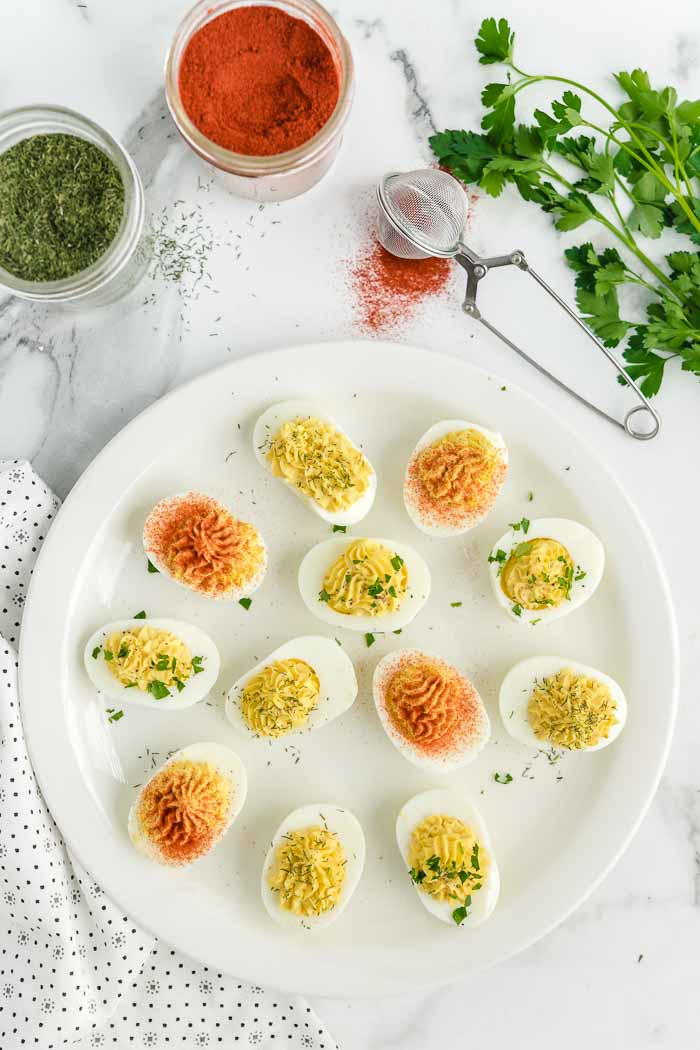 Easy Deviled Egg Recipe | AllFreeCopycatRecipes.com