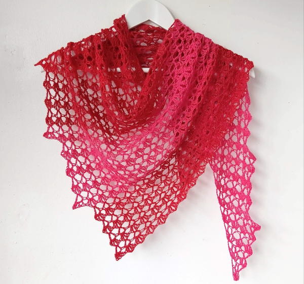 Hot Chili Shawl