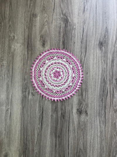 Crochet Pertevniyal Mandala Doily