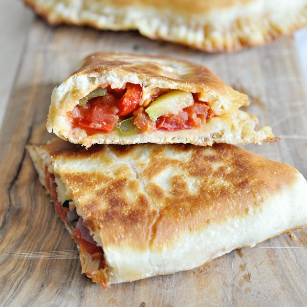 Crispy-fried Spanish Empanadas With Vegetable Pisto