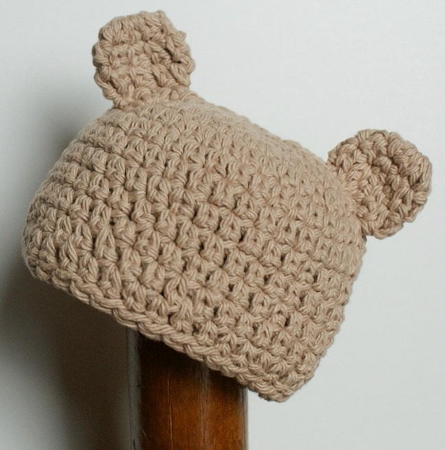 Crochet Bear Hat Pattern - Sizes Newborn to Adult 