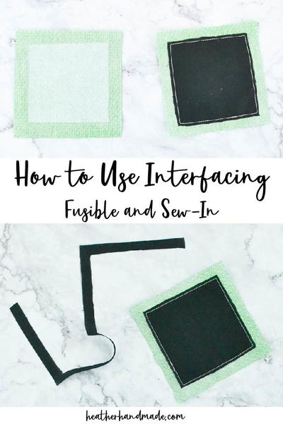 Why And How To Use Interfacing