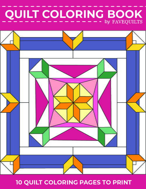 29+ Free Printable Quilt Coloring Pages