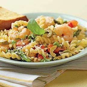 Gemelli Primavera with Shrimp