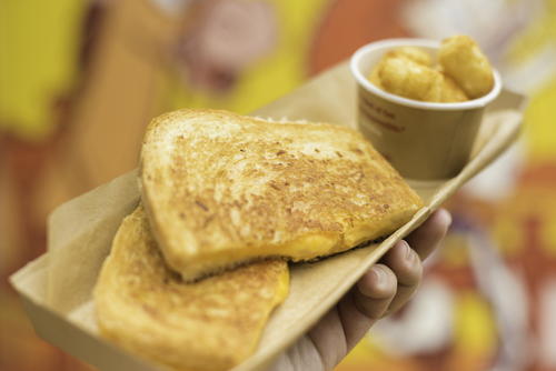 Grilled Three-Cheese Sandwich from Woodys Lunch Box at Disneys Hollywood Studios