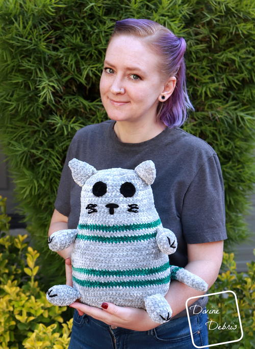 Rebel Cat Amigurumi