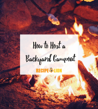 How to Host a Backyard Campout