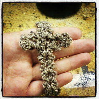 Cross Bracelet Crochet Pattern