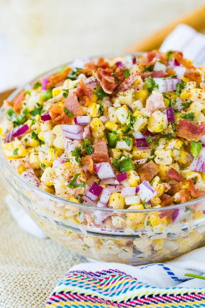 Easy Mexican Corn Salad Recipe