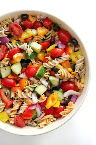 Classic Italian Pasta Salad (gluten-free, Vegan, Allergy-free ...