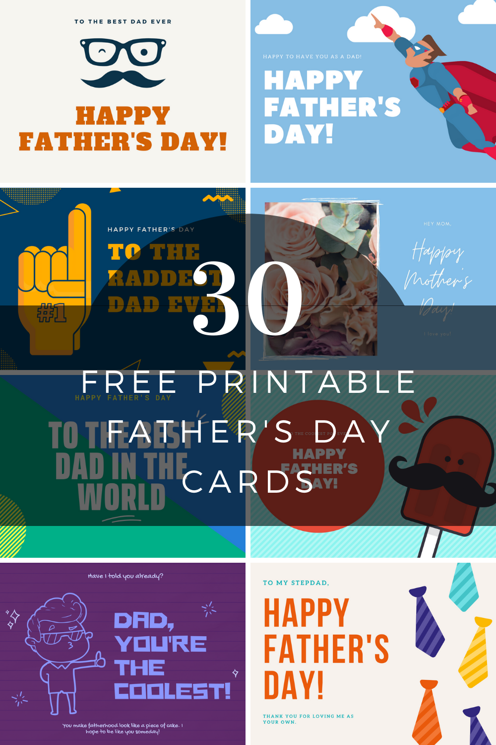30 Free Printable Father's Day Cards | AllFreePaperCrafts.com 30 Free Printable Father's Day Cards | AllFreePaperCrafts.com