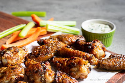 Grilled Chicken Wings: Cajun Style