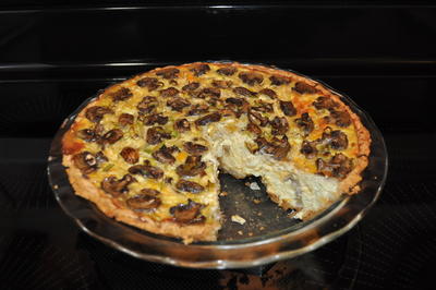 Anything Goes Quiche - Bacon Or Sausage Or Ham With Veggies Or Not