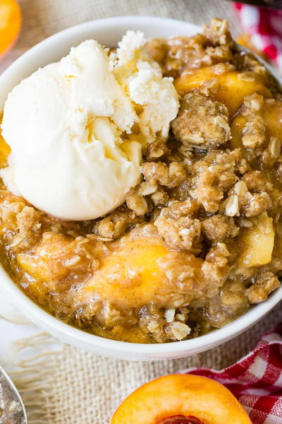 Easy Peach Crisp