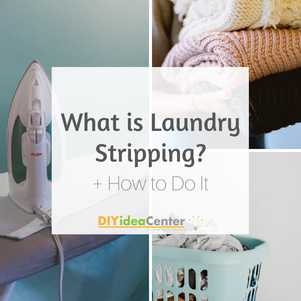 laundry stripping before and after towels
