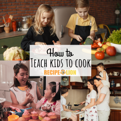Teaching kids to cook