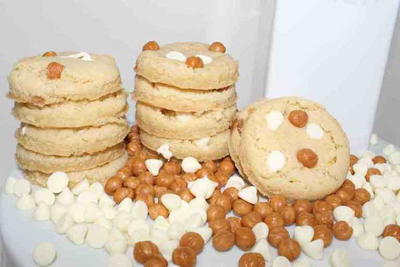 Salted Caramel Mocha Pudding Cookies
