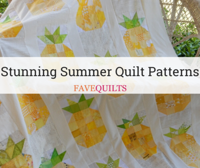 37 Stunning Summer Quilt Patterns