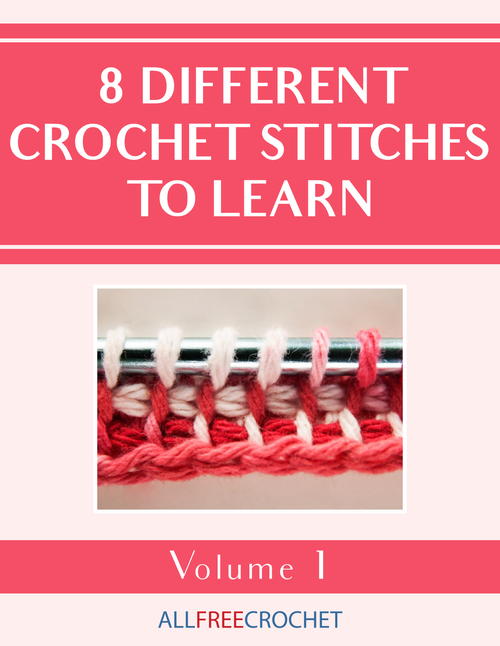 8 Different Crochet Stitches Vol 1