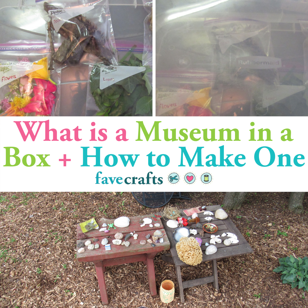Museum Box Project What is a Museum in a Box + How to Make One | FaveCrafts.com