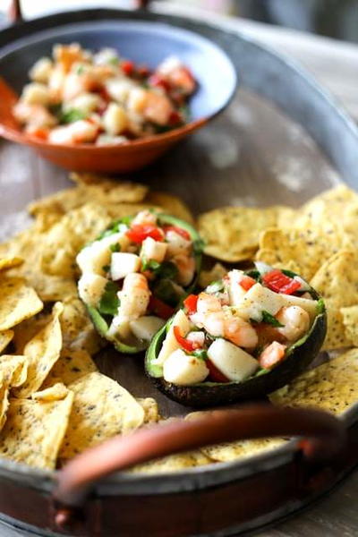 Scallop And Shrimp Seafood Salad