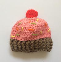 Cupcake Baby Beanie