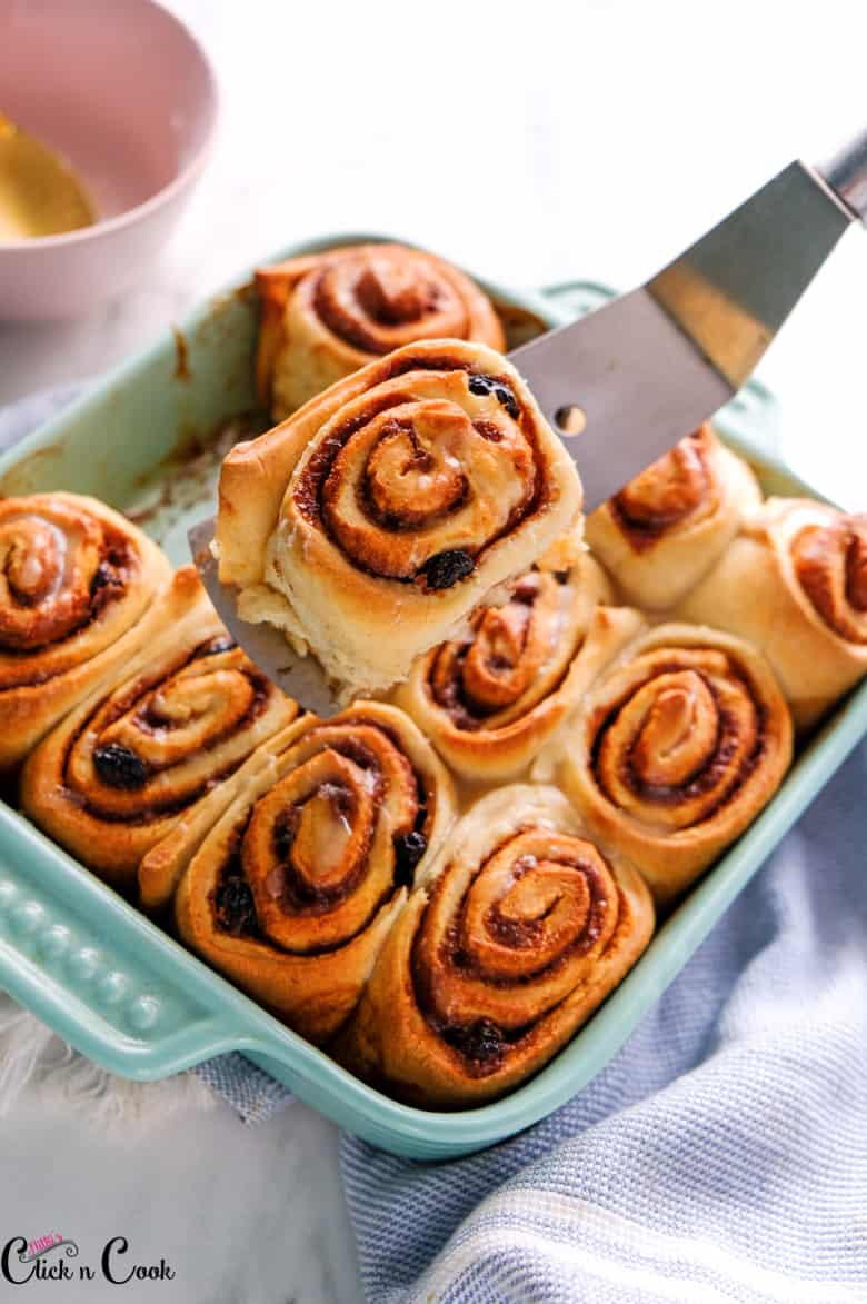 Cinnamon Rolls From Scratch | FaveHealthyRecipes.com