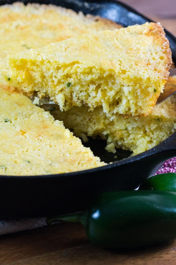 Cast Iron Southern Cornbread | AllFreeCopycatRecipes.com
