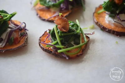 Tasty And Easy To Make Loaded Sweet Potato Bites