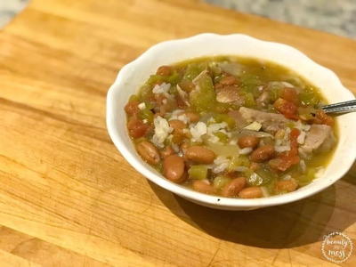 Colorado Hatch Green Chili With Pinto Beans Recipe